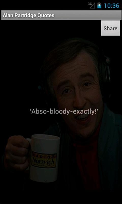 Alan Partridge Quotes截图1