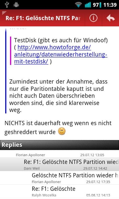 TU Graz Newsreader截图5