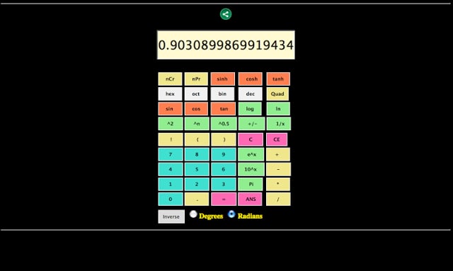 Simple Scientific Calculator截图1