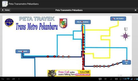 Peta Transmetro Pekanbaru截图1