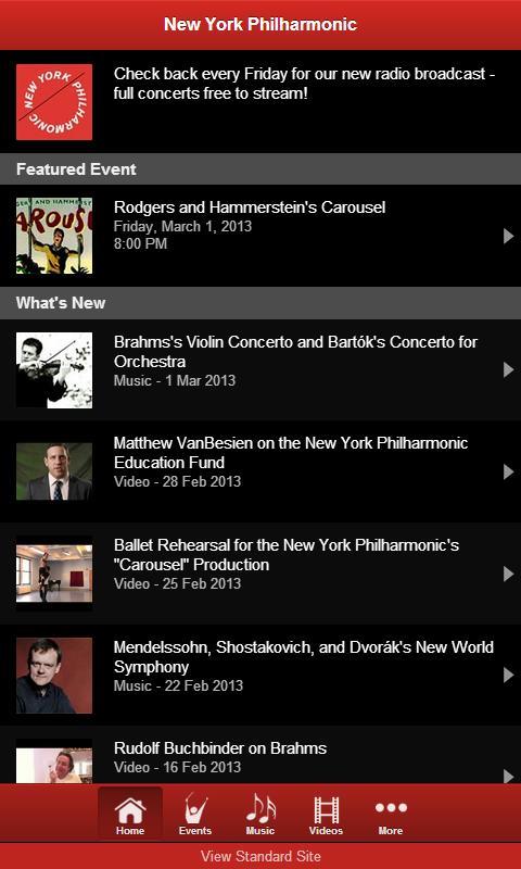 New York Philharmonic截图3