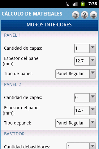 Calculadora Panel Rey截图3