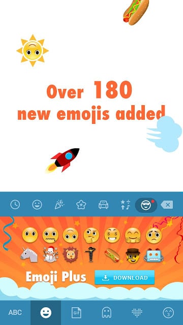 Emoji Plus for Galaxy-Kika截图1