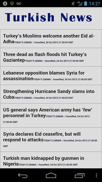 Turkish News in English截图2