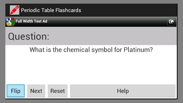 Periodic Table Flashcards截图1