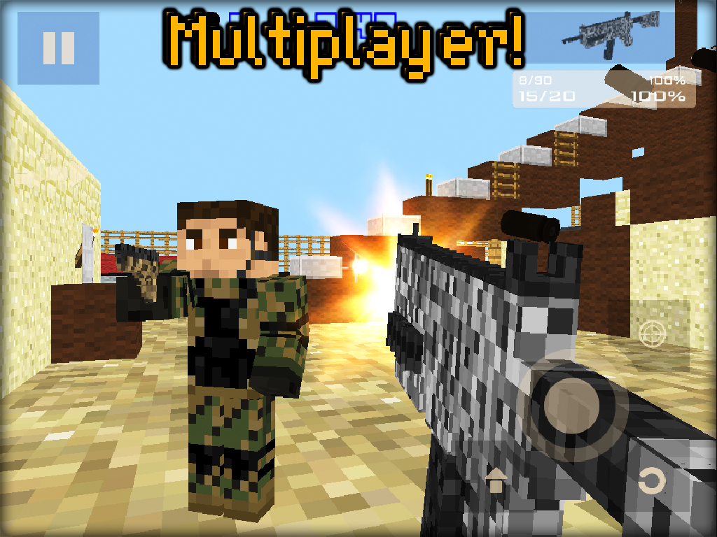 Pixel War - Mine Multiplayer截图2