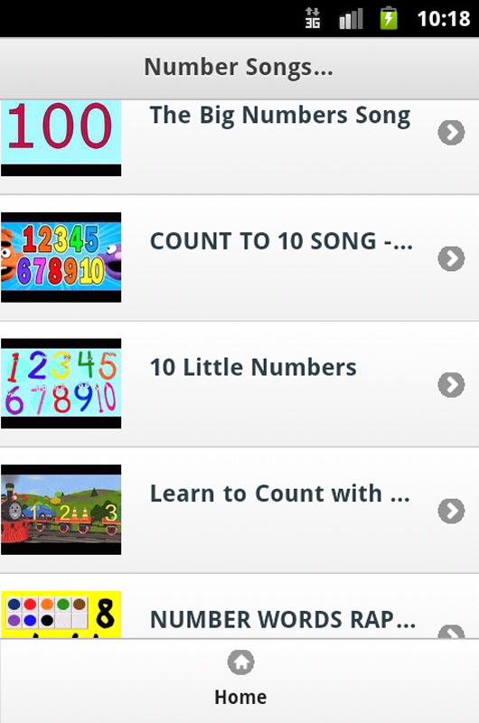 Number Kids Songs截图2