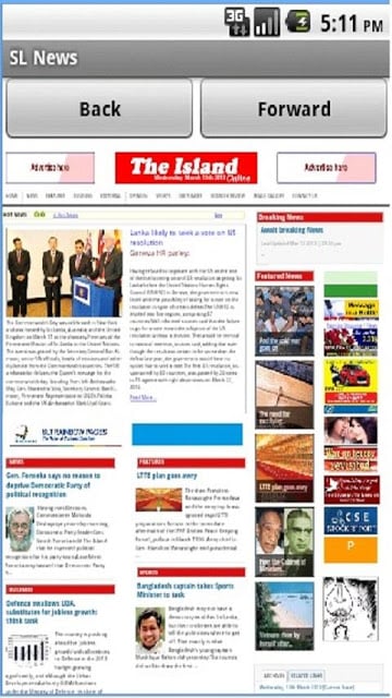 Sri Lankan News Websites截图4