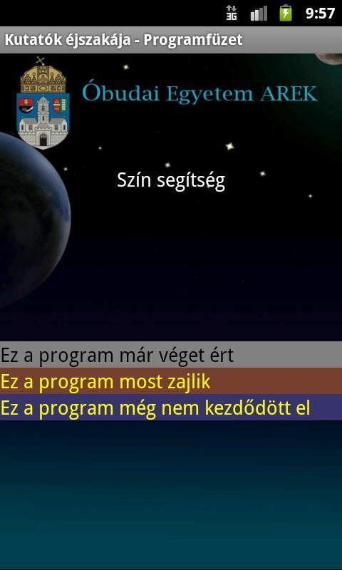 Kutatók éjszakája - Programfüzet截图3