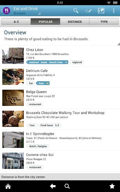 Brussels Travel Guide Triposo截图3