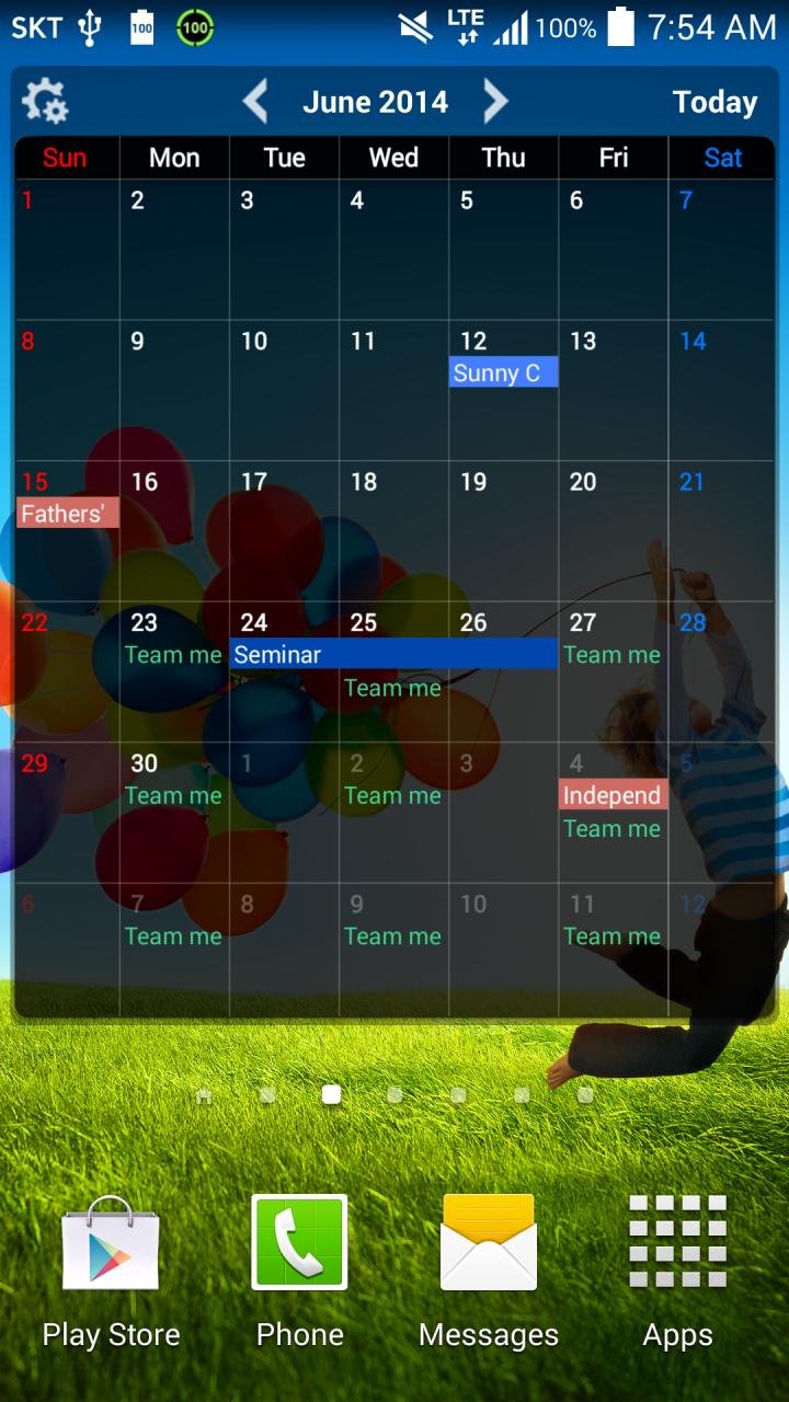 Calendar Widgets截图1