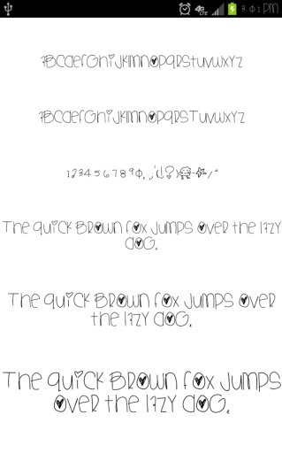 Des 4 包为 FlipFont® 免费截图5