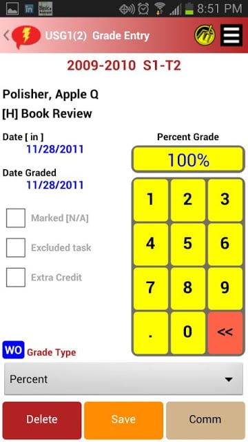 Grades 2 Go Teacher Gradebook截图5