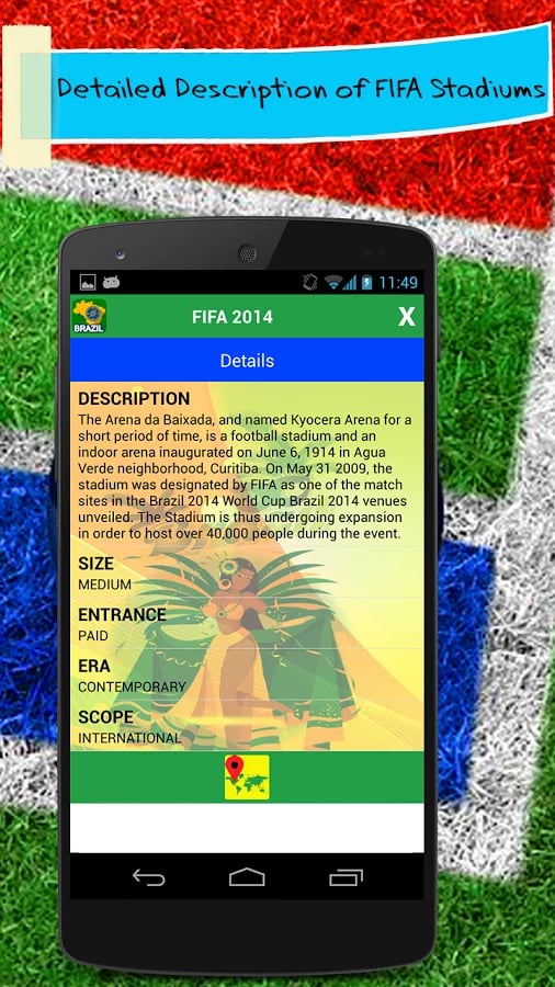 Brazil 2014 FIFA Country...截图9