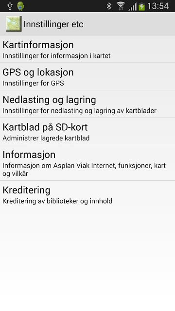 Norgeskart (old devices)截图5