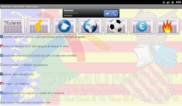 Noticias Comunitat Valenciana截图1