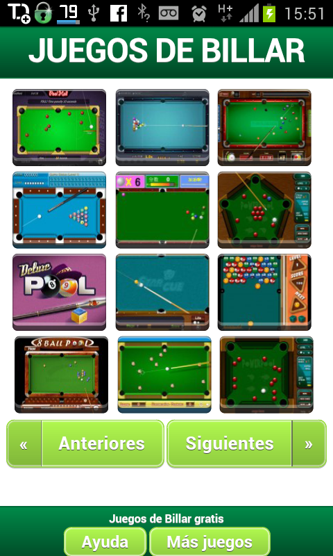 Juegos de Billar截图1