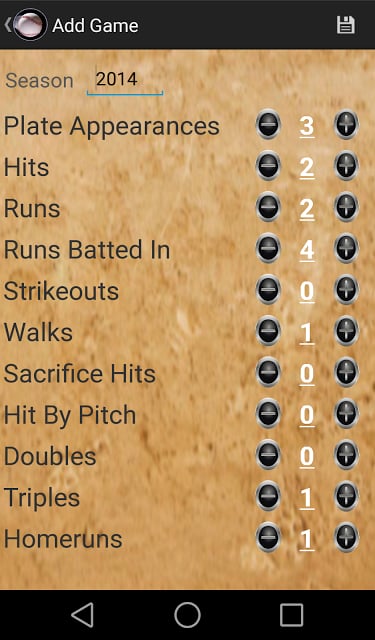 My Bat Stats截图5