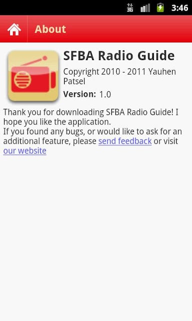 SFBA Radio Guide截图3