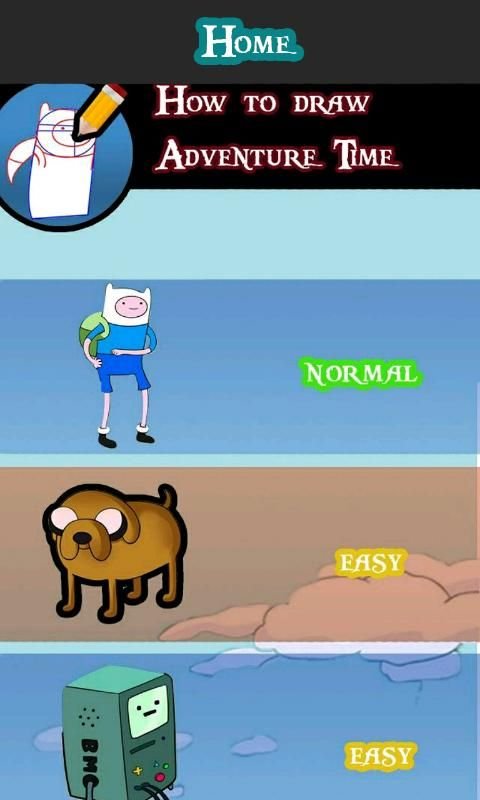 How to draw Adventure Time 2截图1