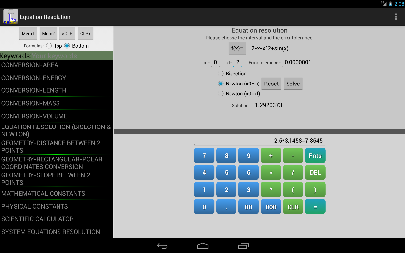 Equations Resolution截图3