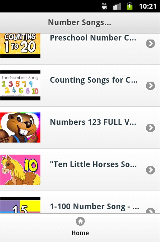 Number Kids Songs截图4