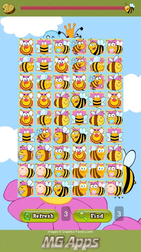 Busy Bees Match截图2