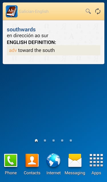 Galician&lt;&gt;English Dictionary截图3