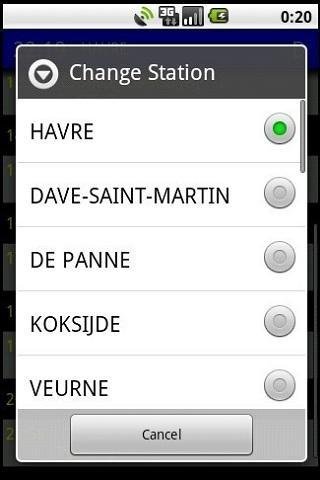 Belgium Train Schedule App截图3