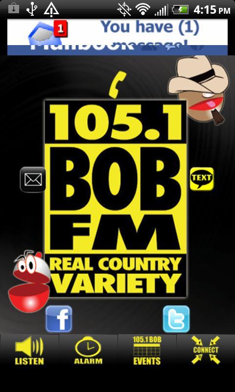 KOMG 105.1 Bob FM截图2