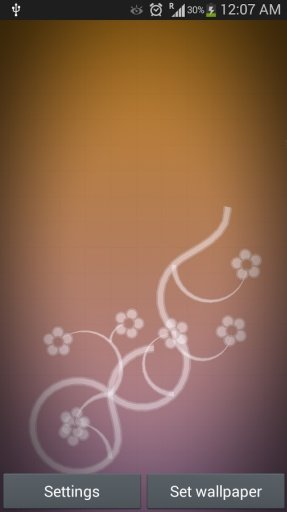 Flower Design Live Wallpaper截图4