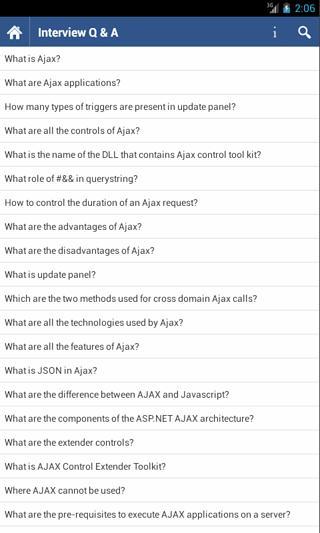 Interview Q & A for AJAX(.NET)截图3