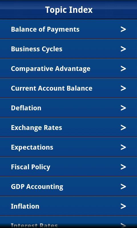 Macroeconomics Concept Cards截图4