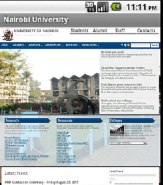 Nairobi University截图2