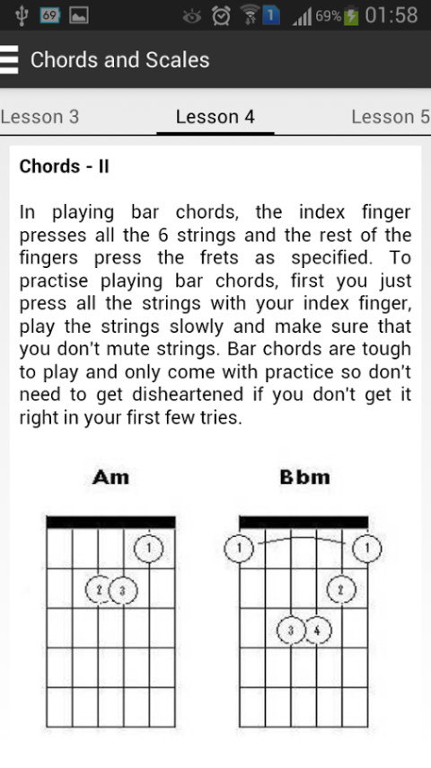 Basic Guitar Lessons截图5