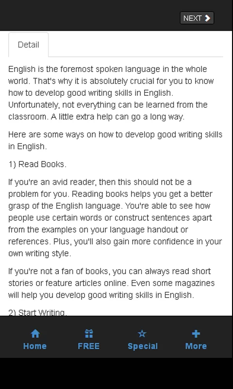 English Writing Skills截图3