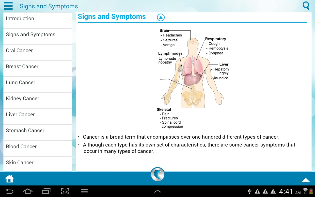 Cancer 101 by WAGmob截图1