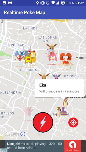 Realtime Poke Go Map截图1