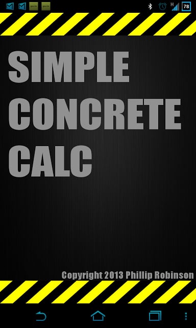 Simple Concrete Calculator截图2