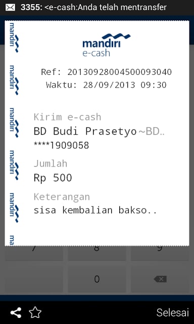 mandiri e-cash截图2