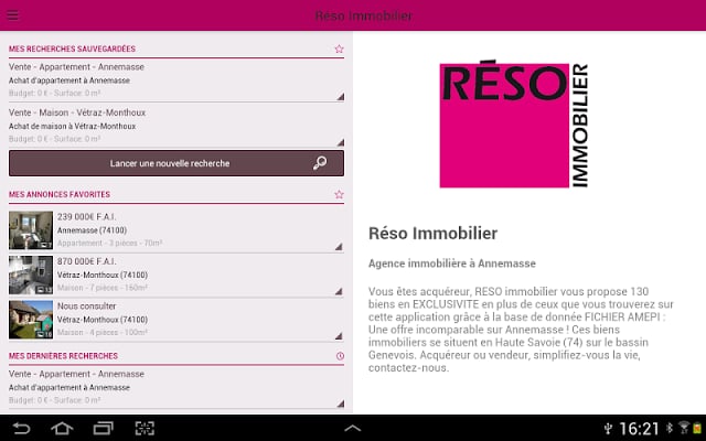 R&eacute;so Immobilier截图7