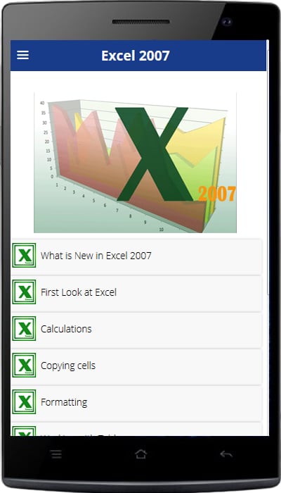 Learn Excel 2007 Free截图3