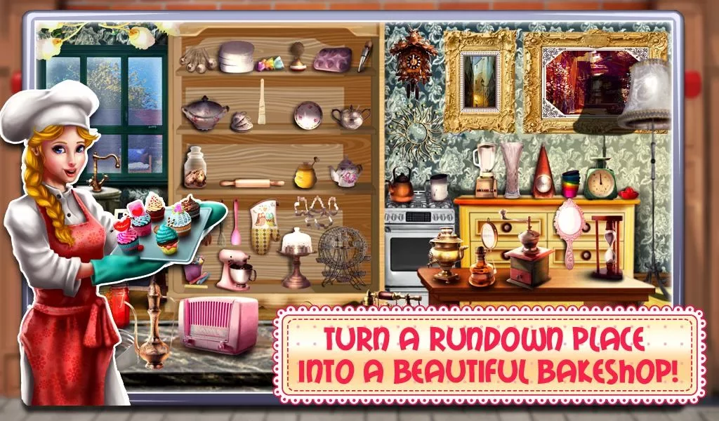 Hidden Object - My Bakeshop截图1