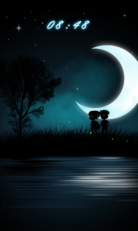 Moon Night Theme-Locker ...截图2