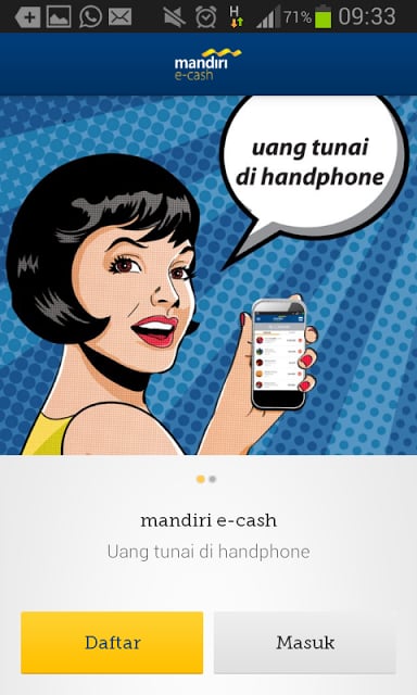 mandiri e-cash截图1