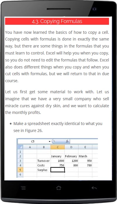 Learn Excel 2007 Free截图4