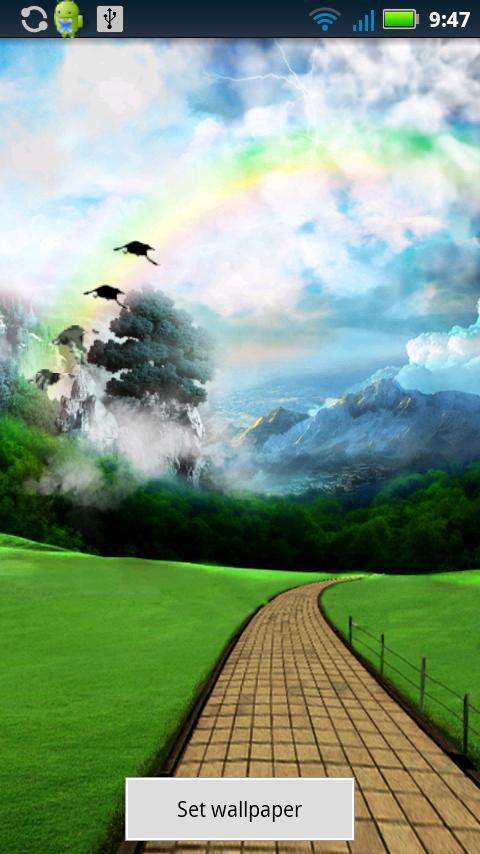 Rainbow Live Wallpaper截图4