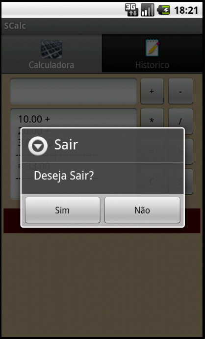 SCalc - Calculadora Simples截图3