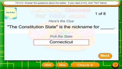 Name The State :US截图1