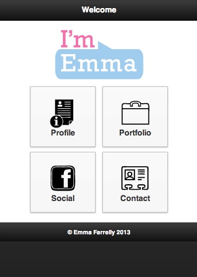 Emma Farrelly ePortfolio截图2